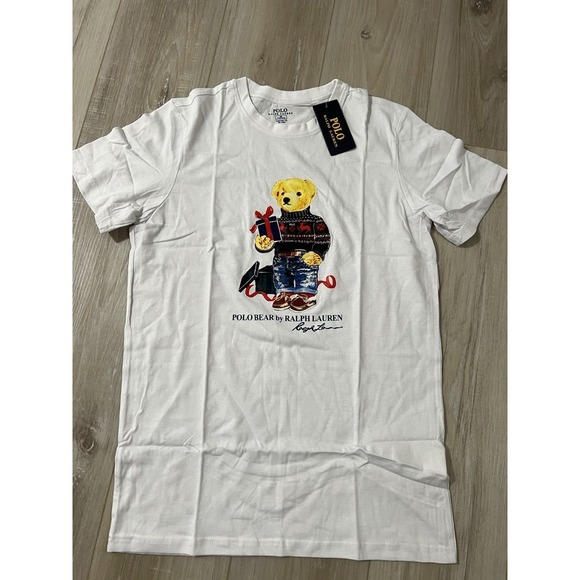 Polo Ralph Lauren Other - Polo Ralph Lauren Holiday Polo Bear T-Shirt- Size M Custom Fit.